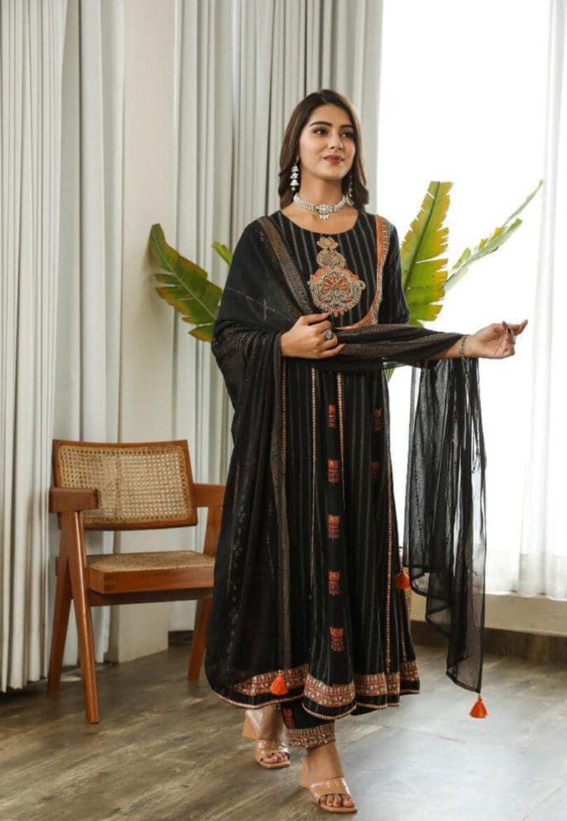 Black Fancy Salwar