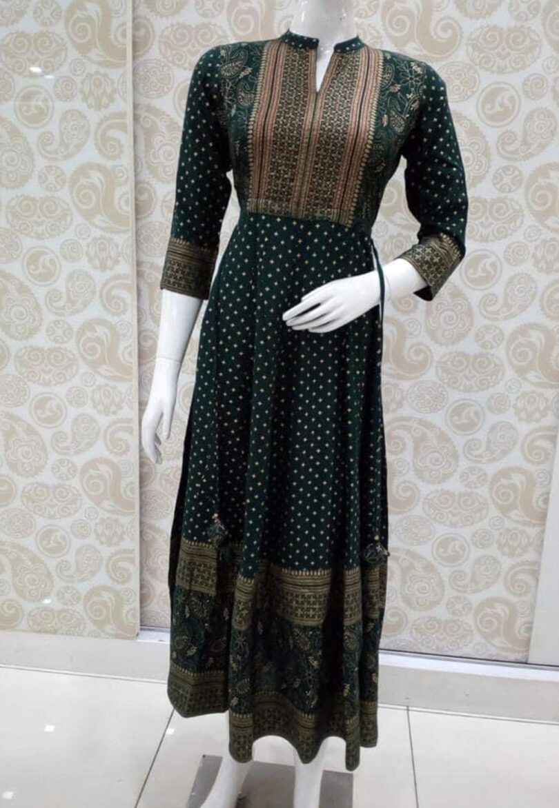 Green Salwar