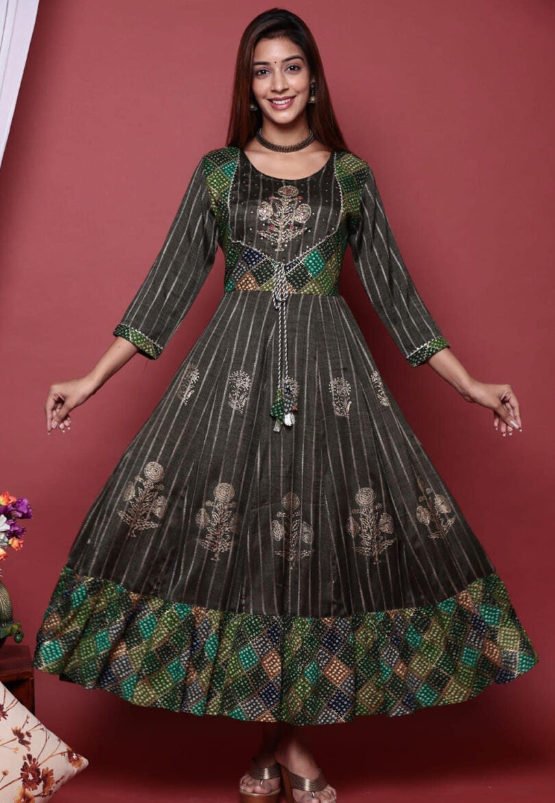 Gray Fancy Salwar